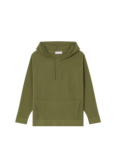 Kapuzenpullover aus Baumwolle mit Taschen - Damien