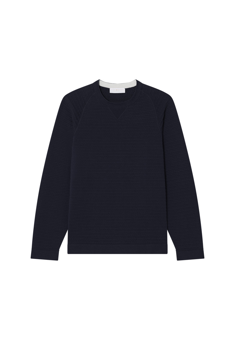 Baumwollpullover mit Raglanärmeln - Dwight