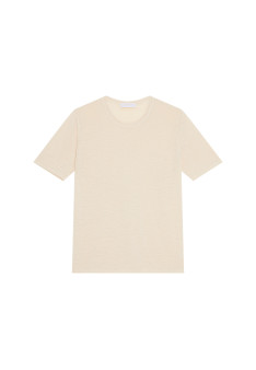 T-shirt mit Rundhalsausschnitt aus Flammenleinen - Renaud