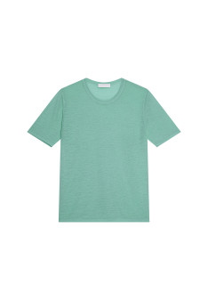 T-shirt mit Rundhalsausschnitt aus Flammenleinen - Renaud