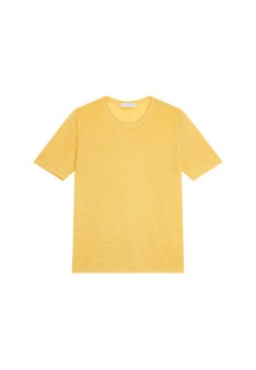 T-shirt mit Rundhalsausschnitt aus Flammenleinen - Renaud