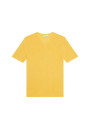 Slub Leinen V-Ausschnitt T-Shirt - Reuben