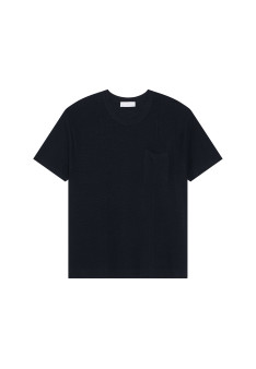 T-shirt mit weitem Schnitt aus Flachsgarn - Deon