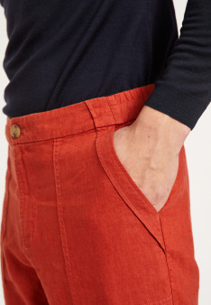 Leinenhose mit Taschen - Dimitri
