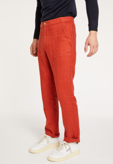 Leinenhose mit Taschen - Dimitri
