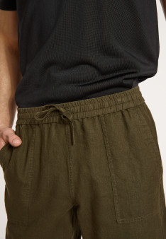 Leinenshorts mit Taschen - Diego