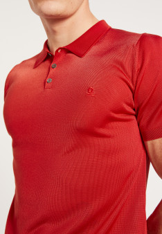 Polo-Shirt mit kurzen Ärmeln in Fil Lumière - Babar