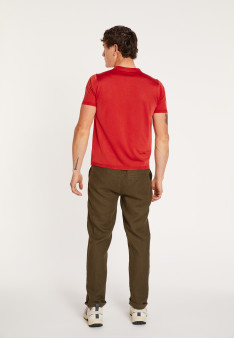 Polo-Shirt mit kurzen Ärmeln in Fil Lumière - Babar