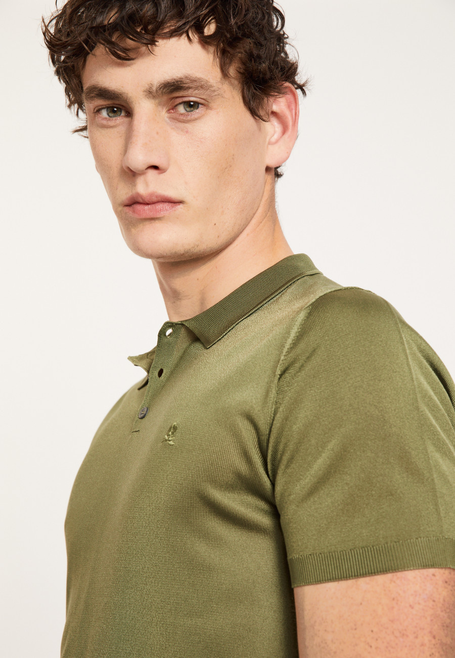 Polo-Shirt mit kurzen Ärmeln in Fil Lumière - Babar