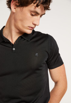 Polo-Shirt mit kurzen Ärmeln in Fil Lumière - Babar