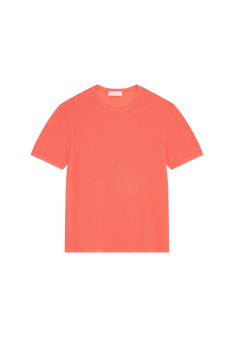 Rundhals-T-Shirt aus gebürsteter Baumwolle - Don