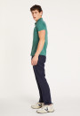 BACCARAT CHEMISE EN  JERSEY UNI ET BORD BICOLORE
