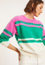 Dreifarbiges Baumwoll-Sweatshirt - Mavrick