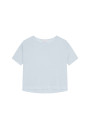 T-Shirt mit Ellenbogenärmeln aus Flammenleinen - Taslim