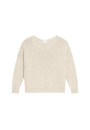 Lockerer Pullover aus Baumwolle und Leinen - Thalie