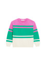 Dreifarbiges Baumwoll-Sweatshirt - Mavrick