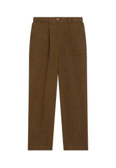 Pantalon mit Leistentaschen aus Leinen - Victoire