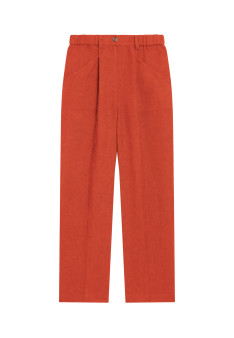Pantalon mit Leistentaschen aus Leinen - Victoire