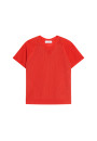 Geripptes Leichtgarn-T-Shirt - Malory
