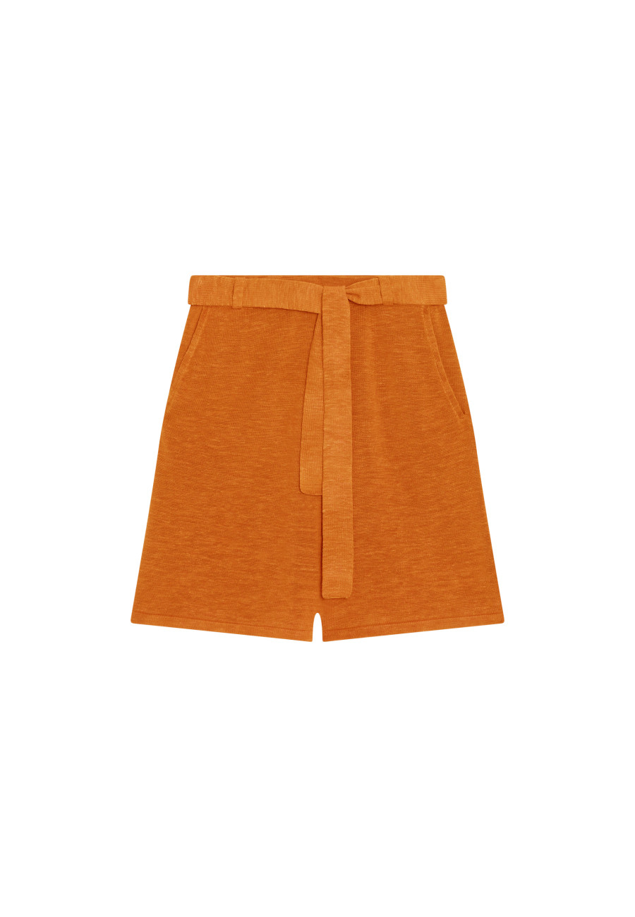 Lockere Shorts aus Flammenleinen - Maceo