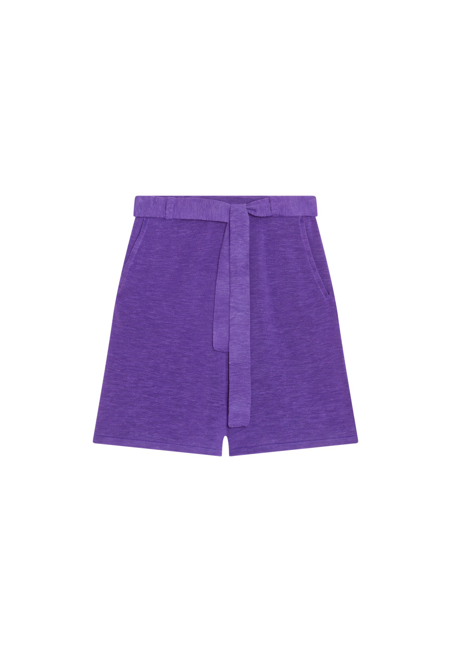 Lockere Shorts aus Flammenleinen - Maceo