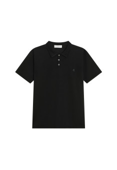 Polo-Shirt mit kurzen Ärmeln in Fil Lumière - Babar