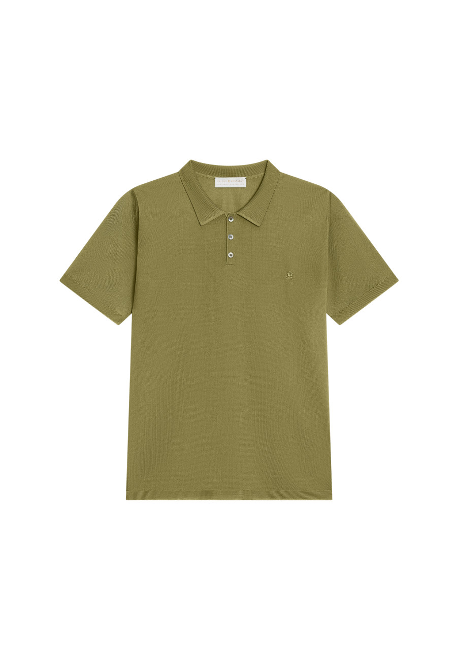 Polo-Shirt mit kurzen Ärmeln in Fil Lumière - Babar