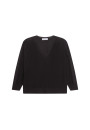 V-Ausschnitt Leichtgarn-Pullover - Maja