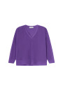 V-Ausschnitt Leichtgarn-Pullover - Maja