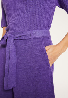 Lockere Shorts aus Flammenleinen - Maceo