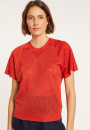 Geripptes Leichtgarn-T-Shirt - Malory