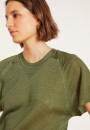 Geripptes Leichtgarn-T-Shirt - Malory