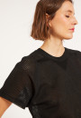 Geripptes Leichtgarn-T-Shirt - Malory
