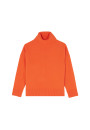 Rollkragenpullover mit Kaschmirschlitzen - Adena