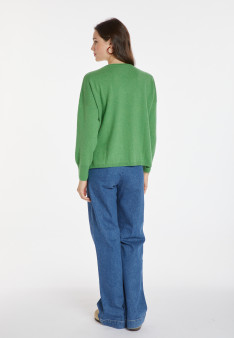 Kurzer Pullover aus Kaschmir - Alex