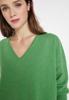 Kurzer Pullover aus Kaschmir - Alex
