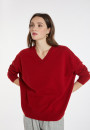 Lockerer Pullover mit Schlitzen aus Kaschmir - Alienor