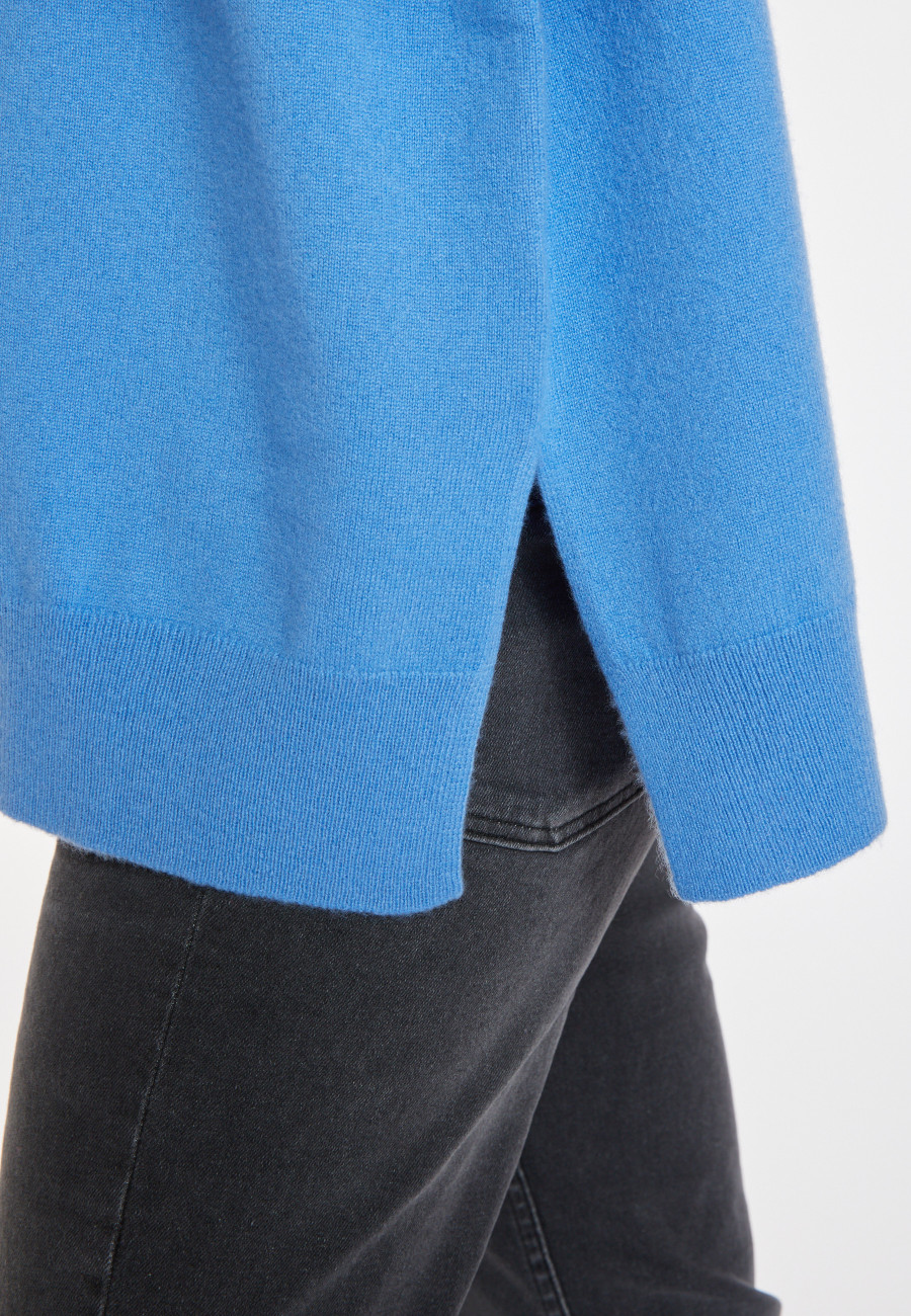 Lockerer Pullover mit Schlitzen aus Kaschmir - Alienor Lockerer Pullover mit Schlitzen aus Kaschmir - Alienor