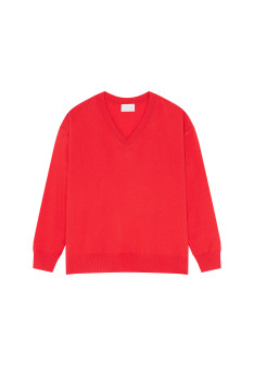 Lockerer Pullover mit Schlitzen aus Kaschmir - Alienor