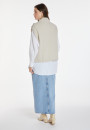 Ärmelloser Pullover aus Kaschmir und Wolle - Anika