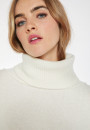 Lockerer Pullover mit Rollkragen aus Wolle und Kaschmir - Clara