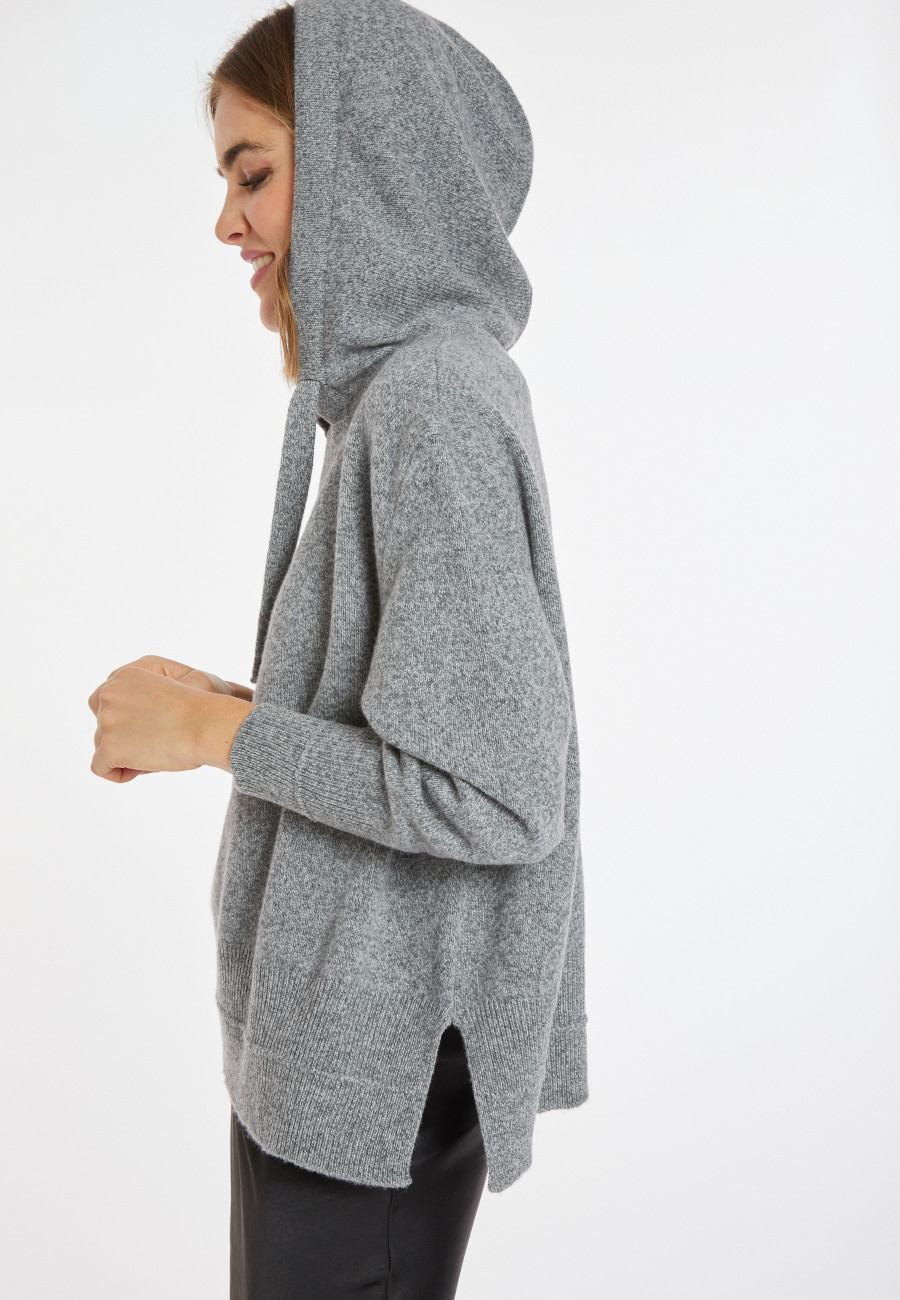 Kapuzenpullover aus Wolle und Kaschmir - Cassia