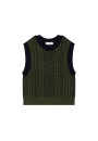 Ärmelloser Pullover aus Wolle und Kaschmir - Clotilde