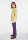 Pull graphique en laine et cachemire - Swann