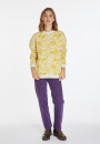 Pull graphique en laine et cachemire - Swann