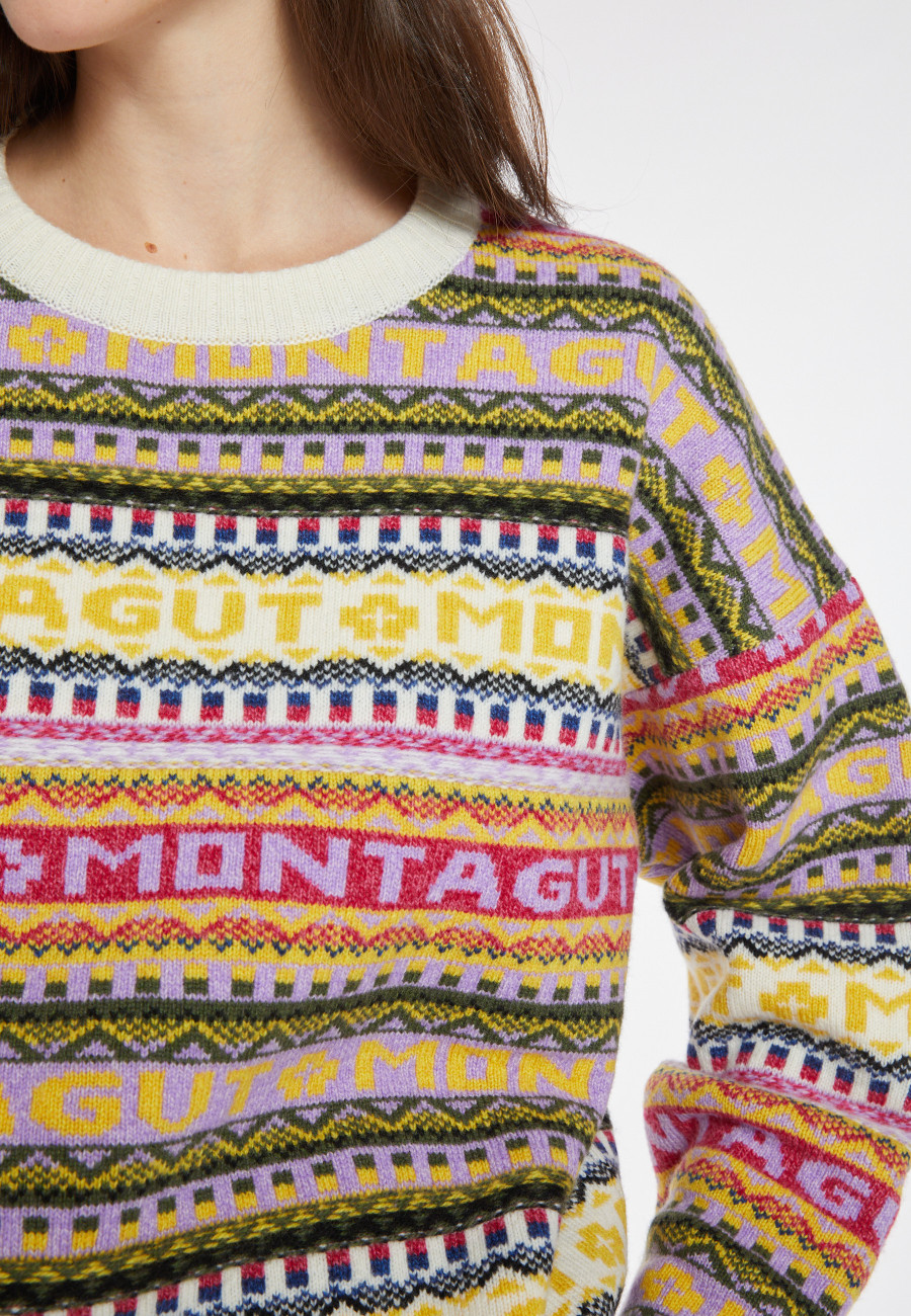 Montagut Pullover aus Wolle und Kaschmir - Cora Montagut Pullover aus Wolle und Kaschmir - Cora