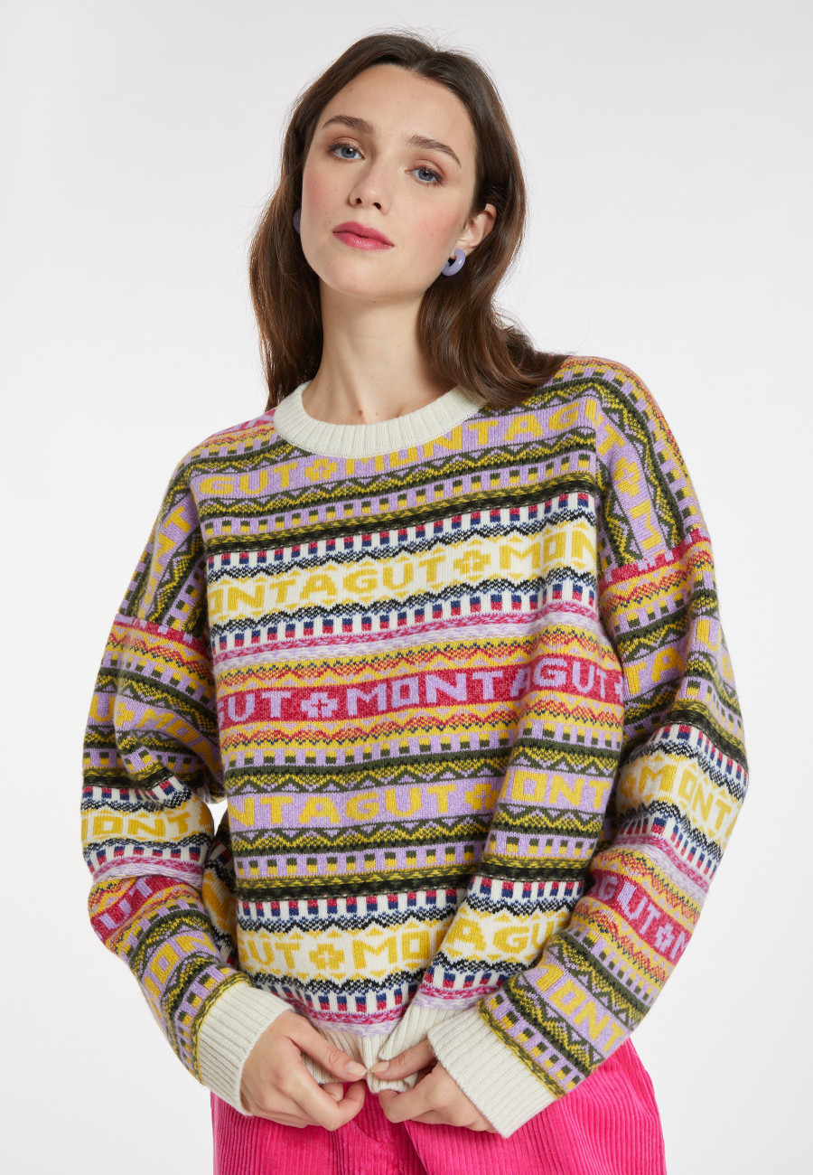 Montagut Pullover aus Wolle und Kaschmir - Cora Montagut Pullover aus Wolle und Kaschmir - Cora