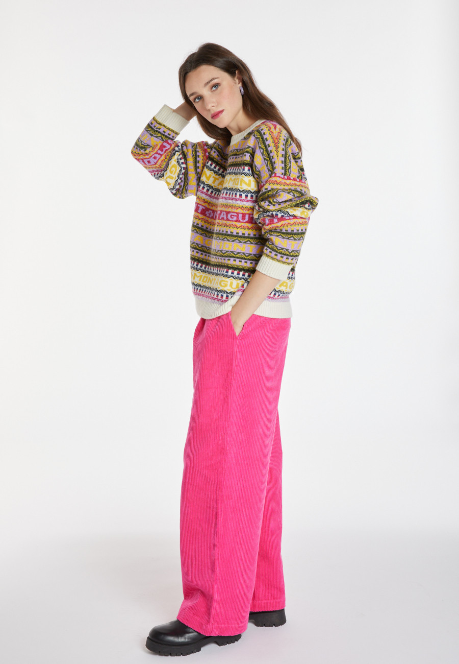 Montagut Pullover aus Wolle und Kaschmir - Cora Montagut Pullover aus Wolle und Kaschmir - Cora