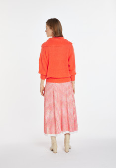 Mohair-Pullover mit Bardot-Ausschnitt - Caelie