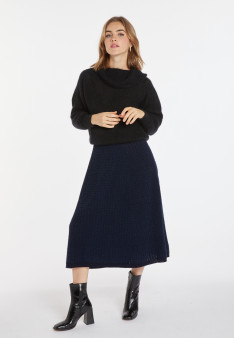 Mohair-Pullover mit Bardot-Ausschnitt - Caelie